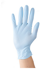 Gants nitrile jetables - Eco Plus / Non poudrés, sans latex - Gants  jetables en nitrile - Careproduct AG